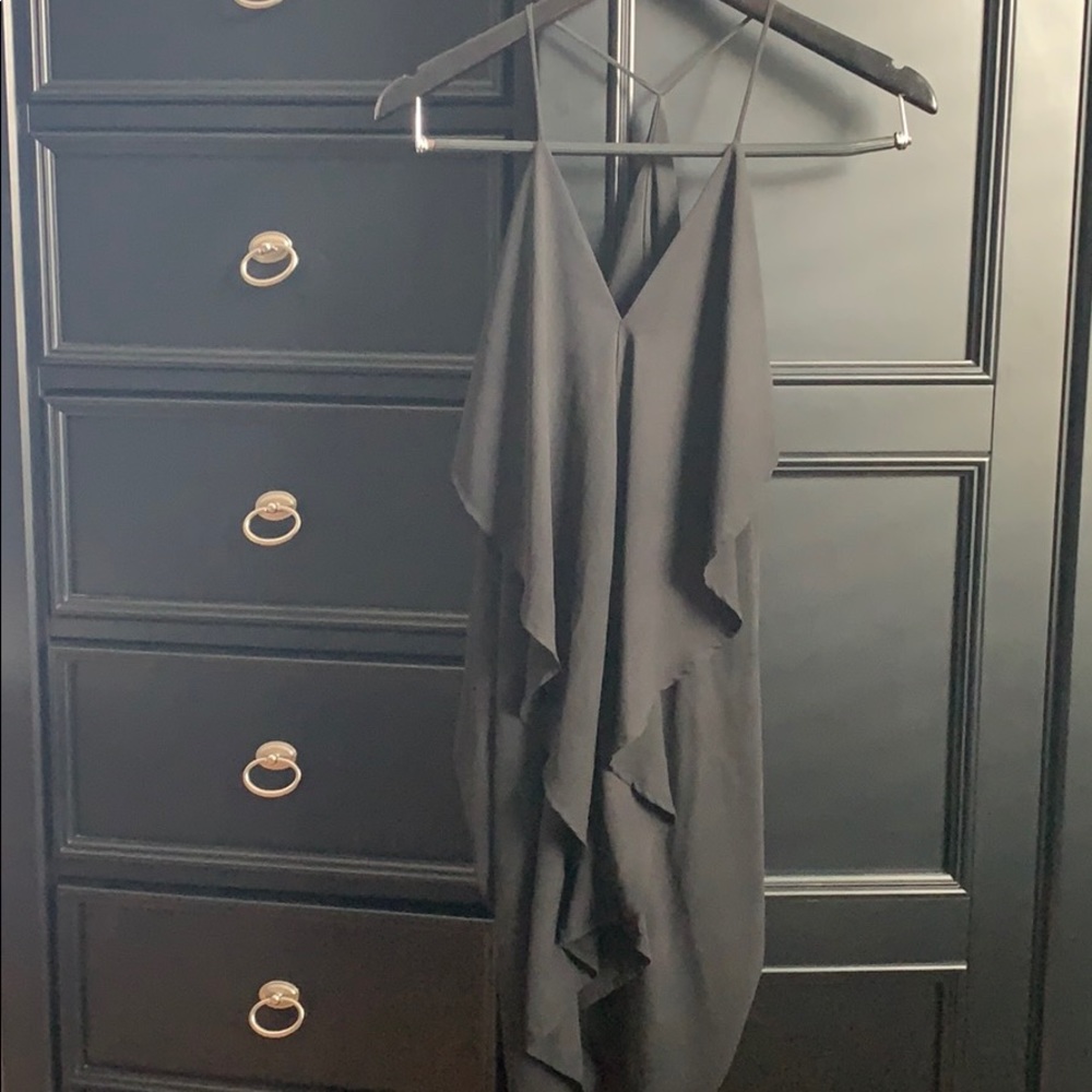 Flowy black sundress